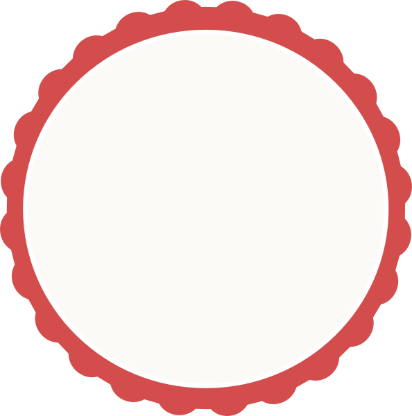 Red Circle Frame Clipart