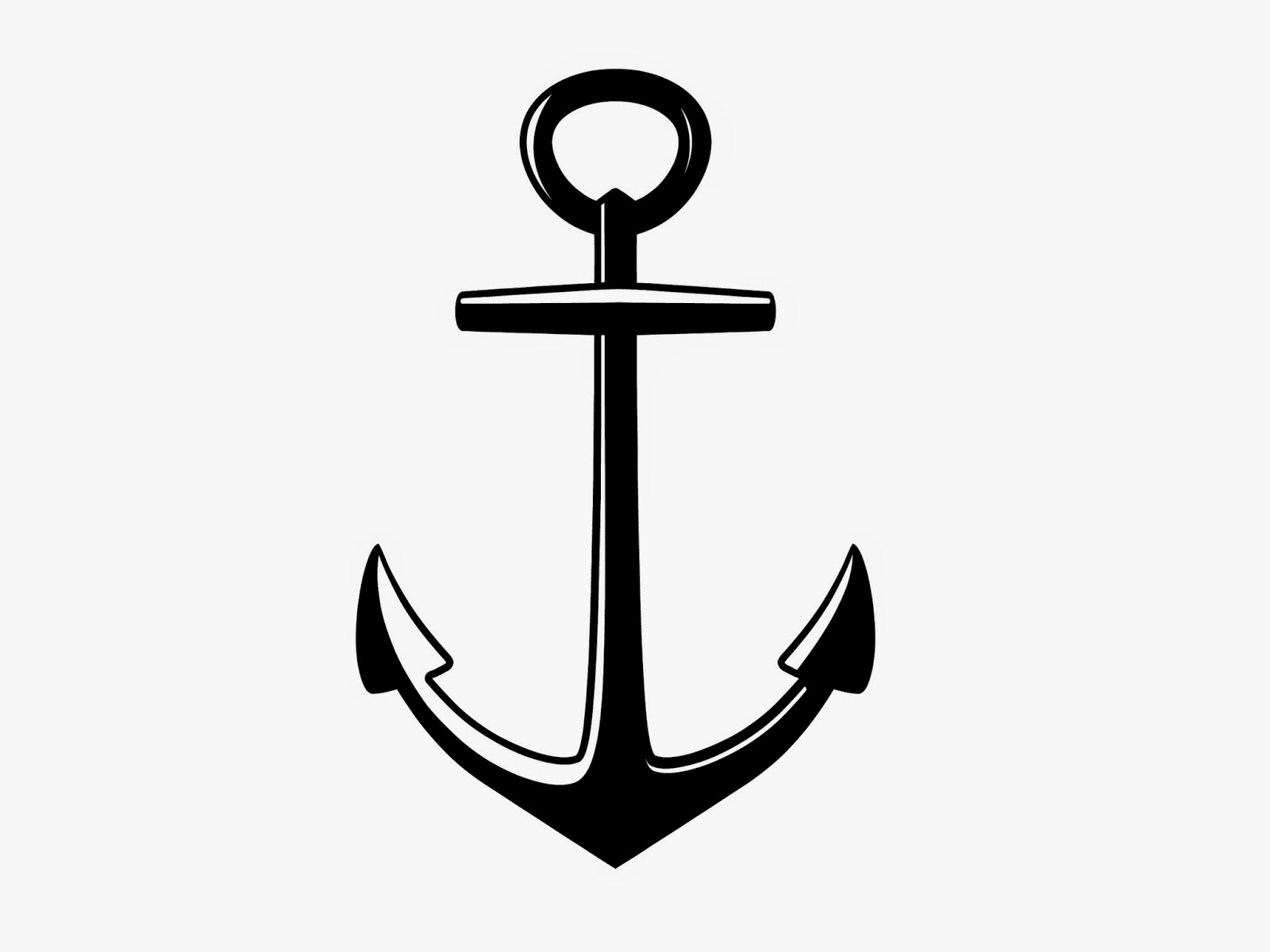6 Best Images of Free Anchor Stencil Printable - Anchor Cross ...