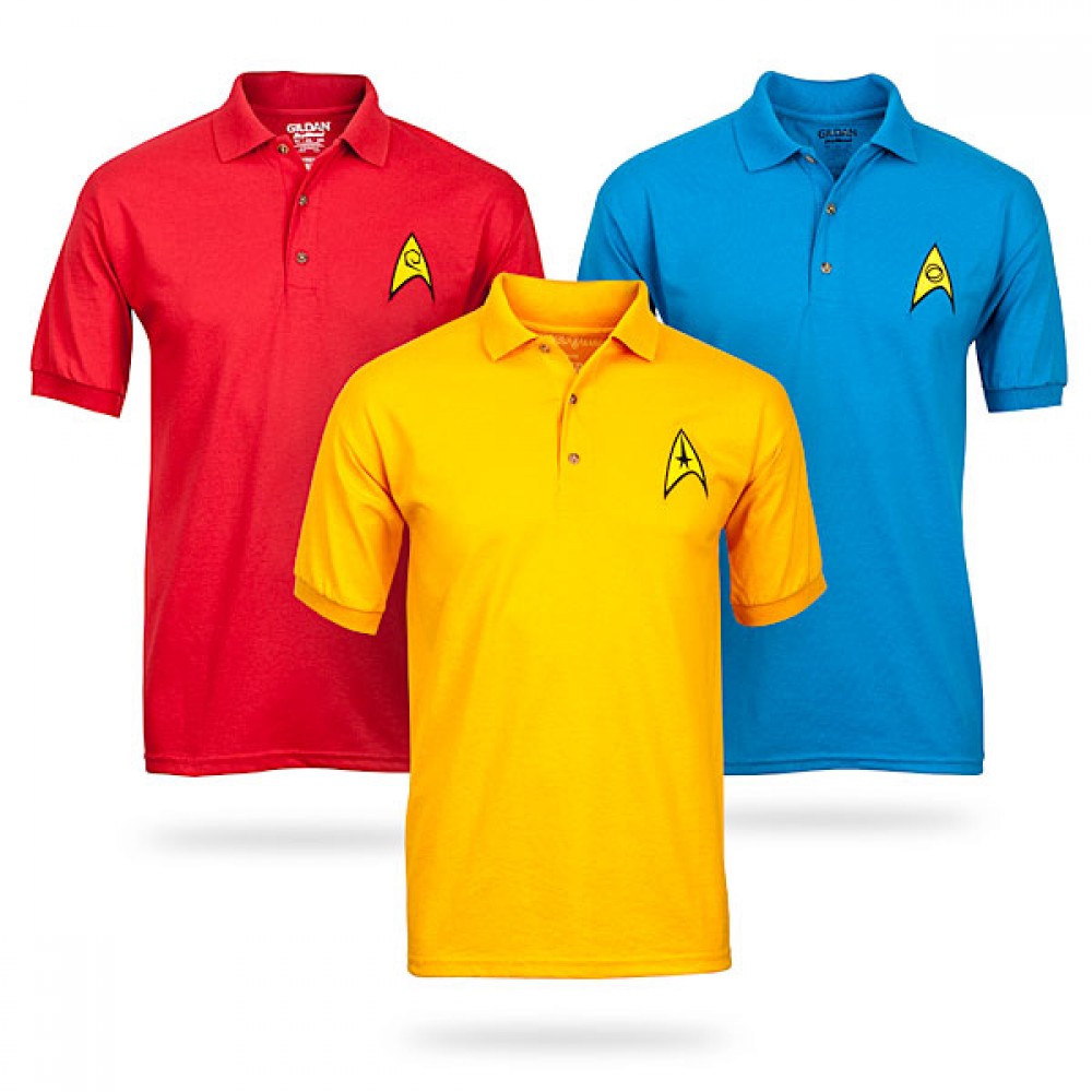 Star Trek Uniform Polo Shirts | Star Trek Store