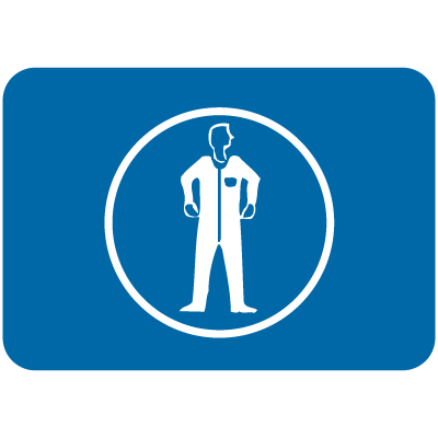 International Symbols Signs - Wear Protective Clothing | Seton