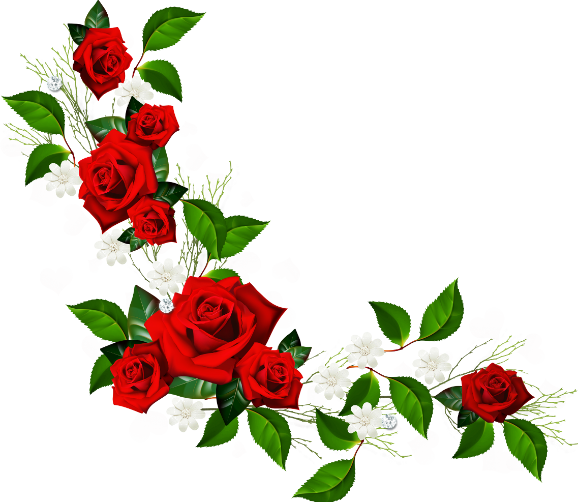 Rose flower clipart png