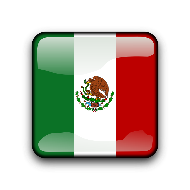 Mexico Flag Clipart - Cliparts and Others Art Inspiration