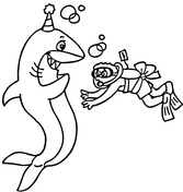 Scuba Diver coloring page | Free Printable Coloring Pages
