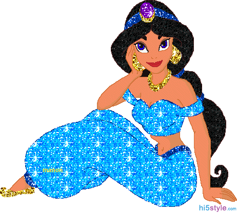 Jasmine, Graphics and Glitter