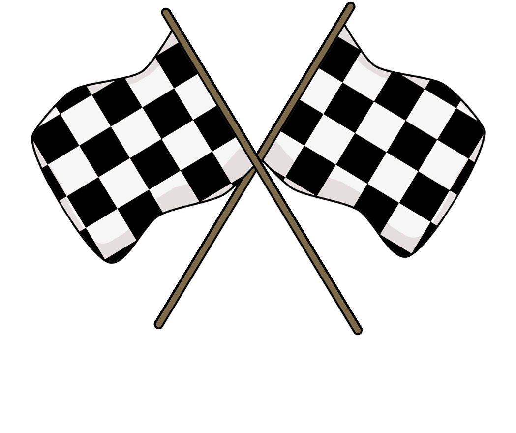 Race Car Finish Line Clipart