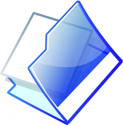 File Folder Open Clipart