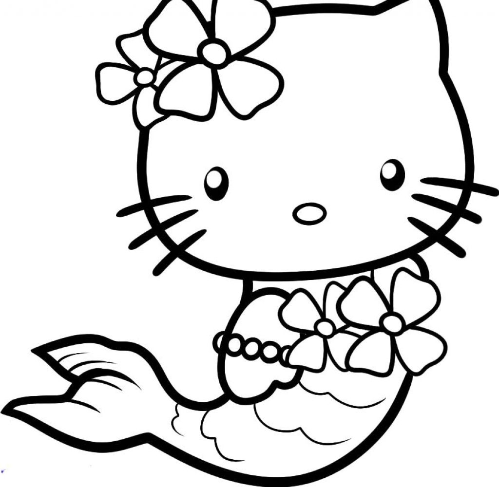 Free Printable Hello Kitty Pictures To Color