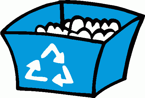 Clipart recycle bin