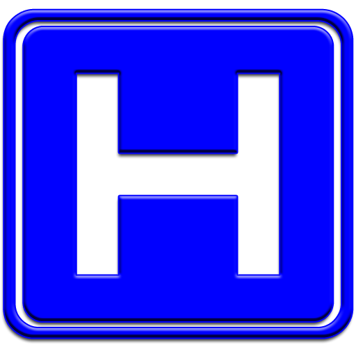 Hospital symbol clipart