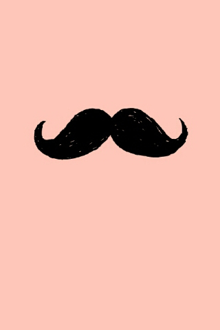 I <3 mustaches | We Heart It | mustache, wallpaper, and cocoppa