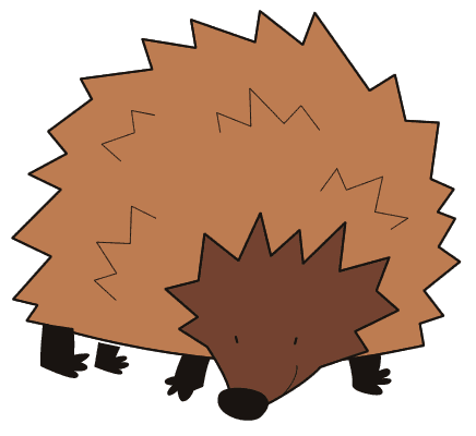 Hedgehog Clipart