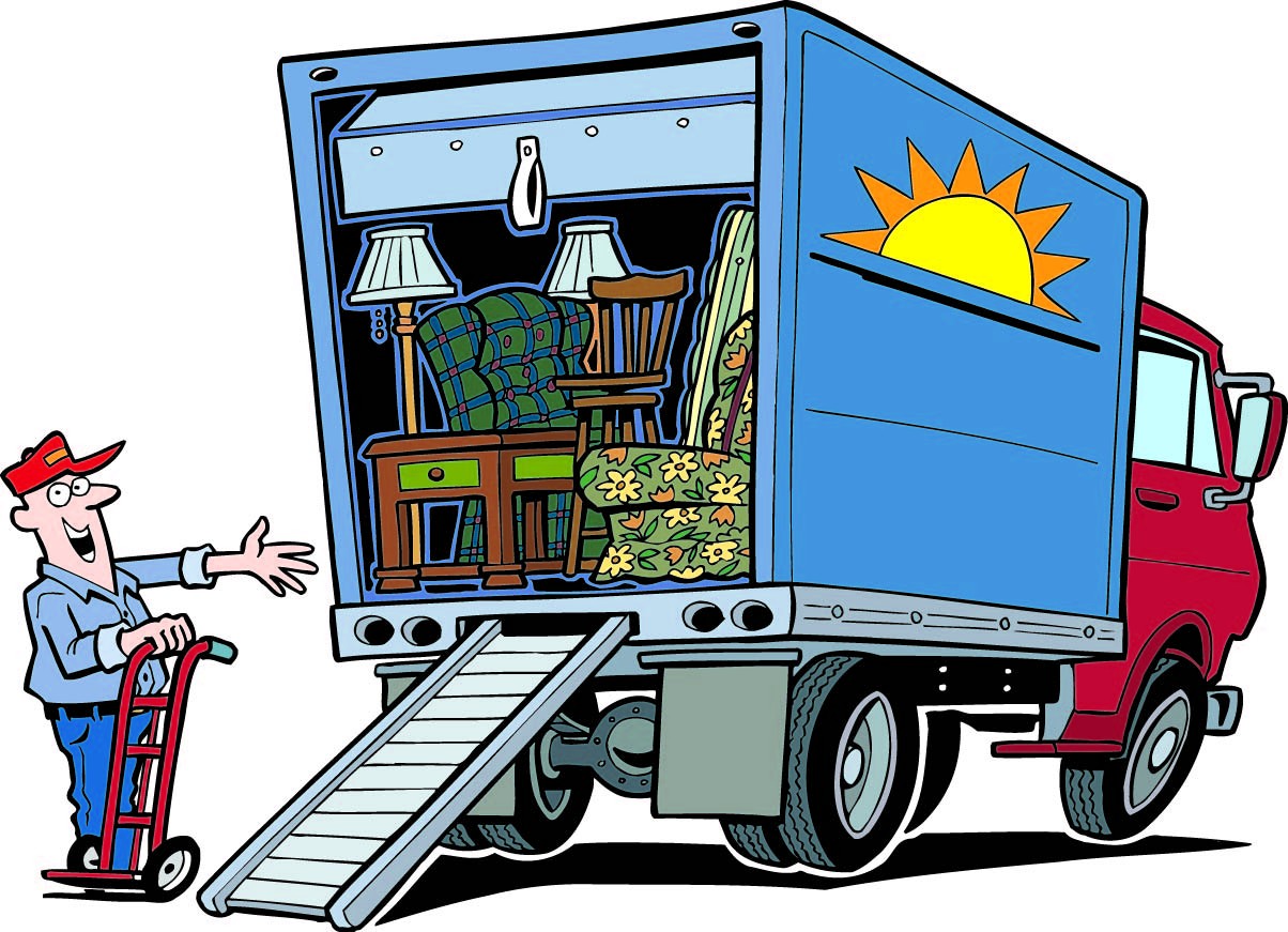 Moving truck clipart images