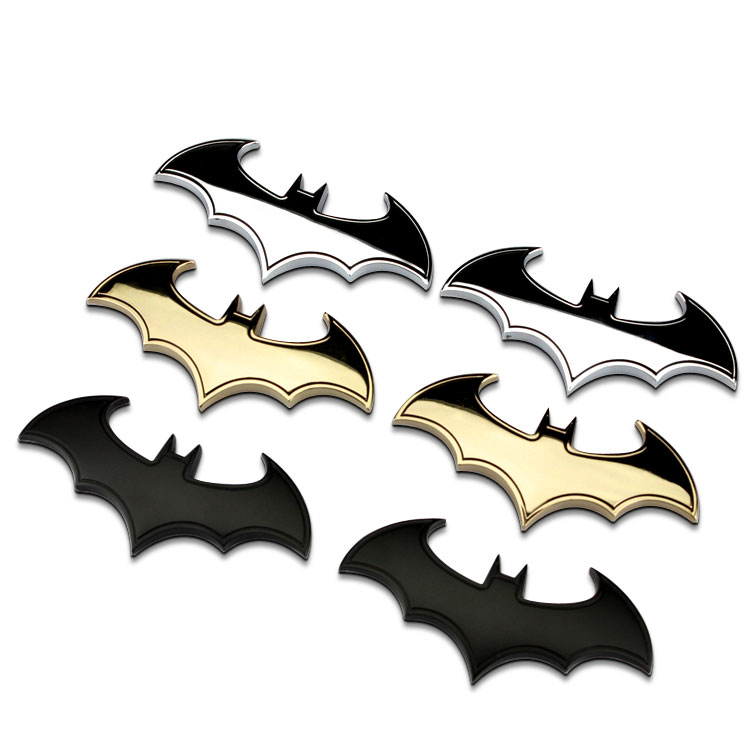 Online Shop Halloween Gift Metal 3D 3M Batman Sticker Superhero ...