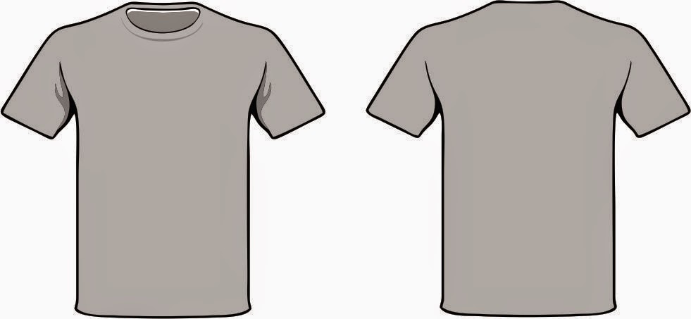 Design Kaos Hitam Polos - ClipArt Best