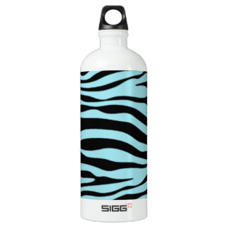 Blue Zebra Water Bottles | Zazzle.co.nz