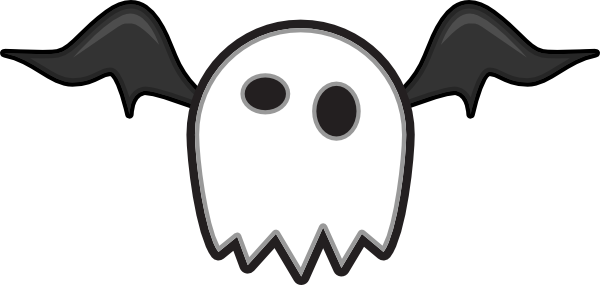 Cartoon Ghost Monster Clip Art - vector clip art ...