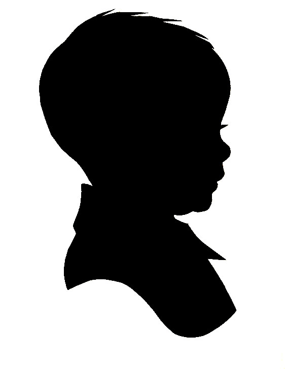 Little Boy Silhouette Clipart