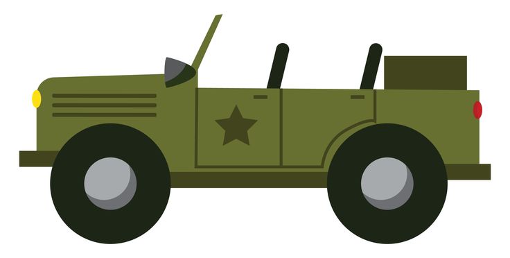 clipart of military vehicles - photo #50