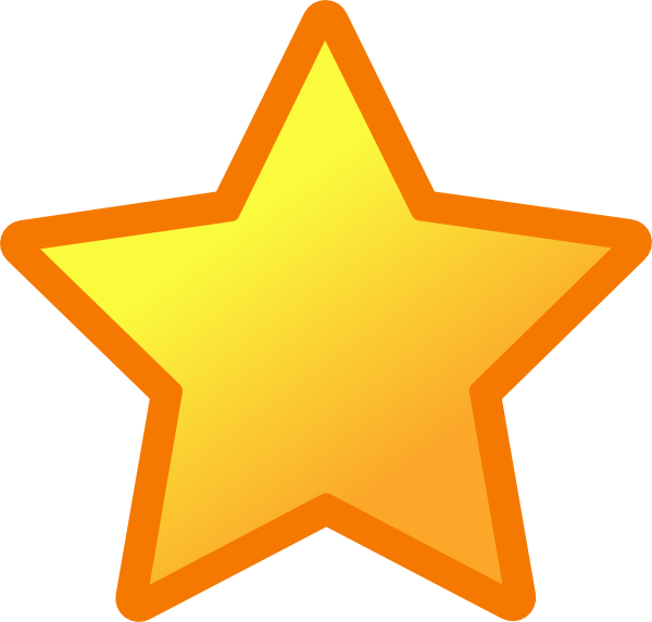 Star Of The Week Clipart