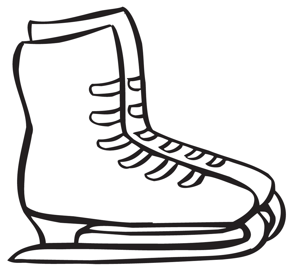 clipart of ice skates - photo #12