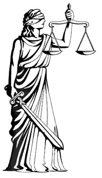 Lady Justice Scale