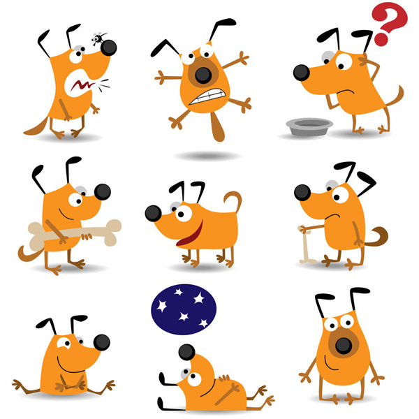 Dogs Cartoon Cute | Free Download Clip Art | Free Clip Art | on ...