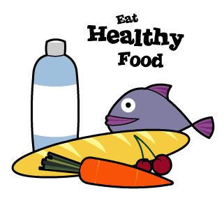 Healthy food for kids clipart - ClipartFox