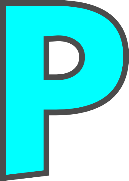Fonts clipart letter p like ax