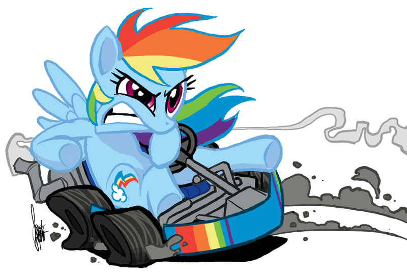 My Little Pony Kart Racing Â» BronySquare - The Pony Social Network!