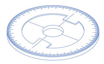360 Degree Circle Template Clipart - Free to use Clip Art Resource