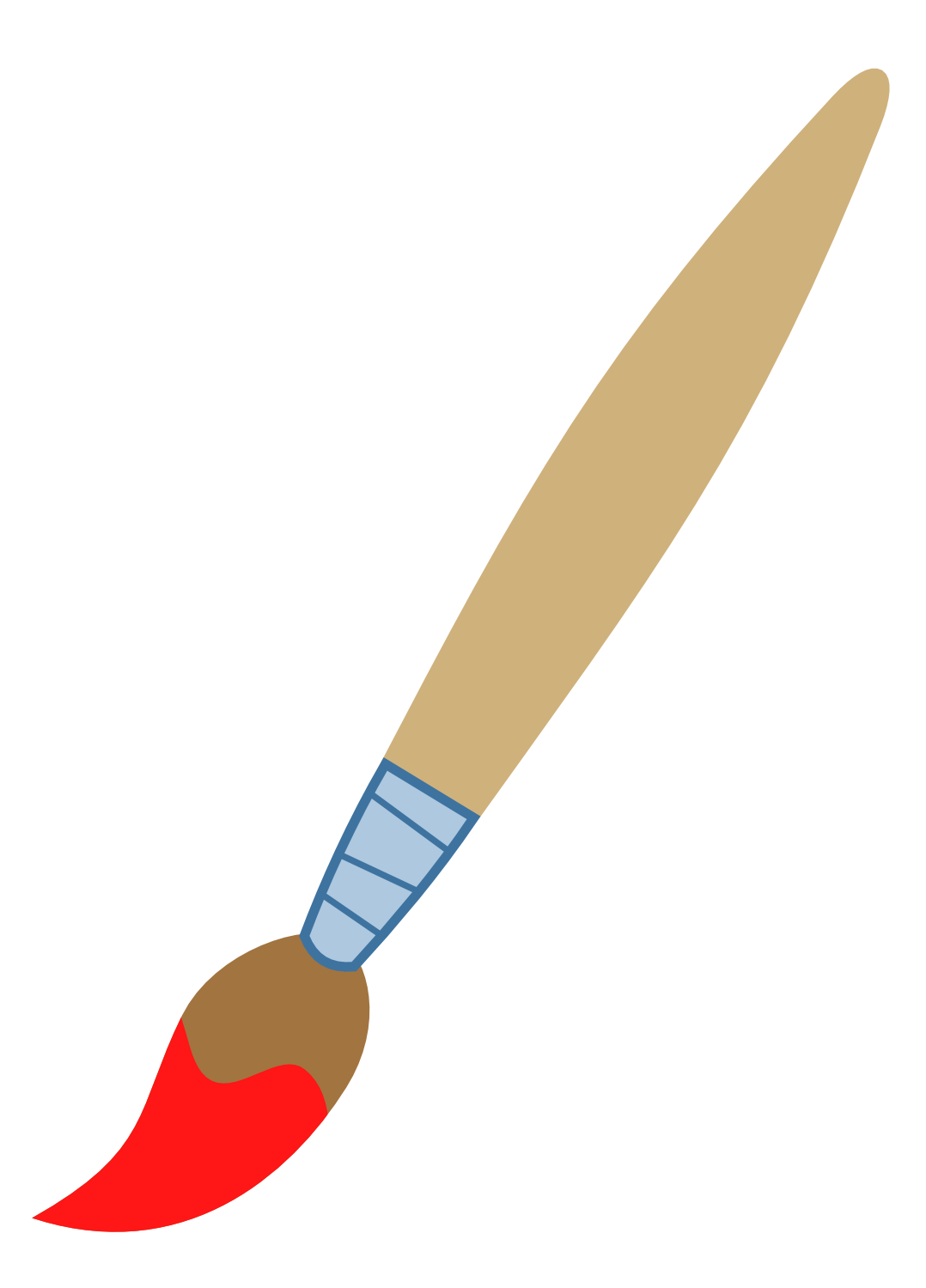 Paint Brush Cartoon Clipart Best