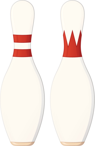 Bowling Pin Clip Art, Vector Images & Illustrations