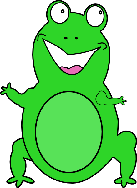Cartoon Frog Cliparts - Cliparts and Others Art Inspiration