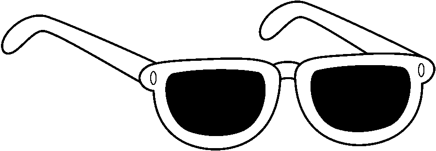 Sunglasses hipster glasses clipart free clipart images - Clipartix