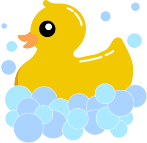 Rubber Ducky Clip Art - Tumundografico