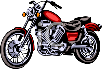 Free Motorcycle Harley Clipart