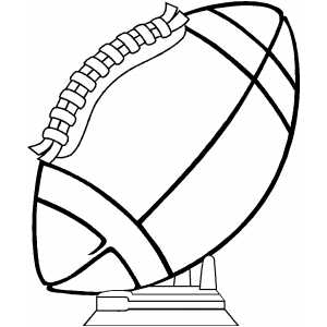 Free football coloring page | FunFamilyTips.