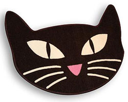 Retro To Go: Retro Cat Head doormat