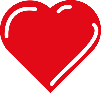 Love Heart symbol reflection.svg