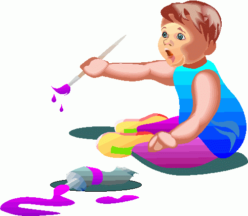child_painting_2 clipart - child_painting_2 clip art