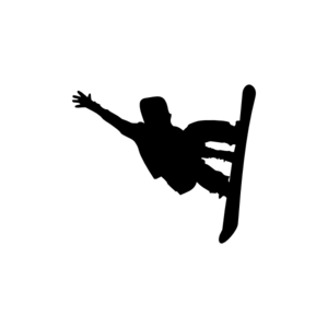 Snowboard Jump clip art - vector clip art online, royalty free ...