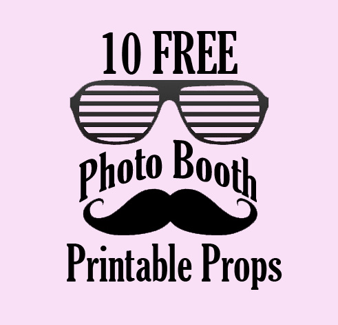 10 FREE Photo Booth Prop Printables! | Bespoke-Bride: Wedding Blog