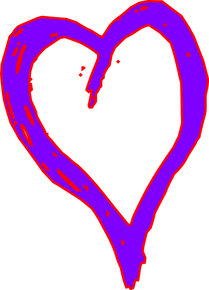 Purple Heart Clip Art - Tumundografico