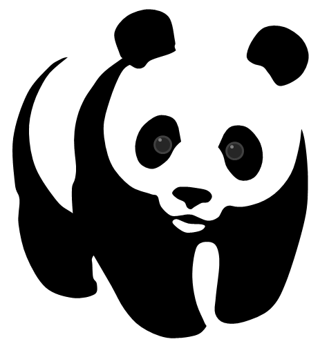 WWF Panda Vector
