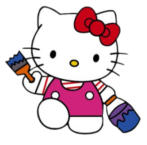 Free Hello Kitty Cartoon Character Clipart - I-