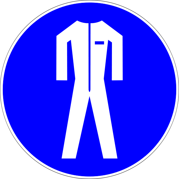 Protective Clothing Required Symbol