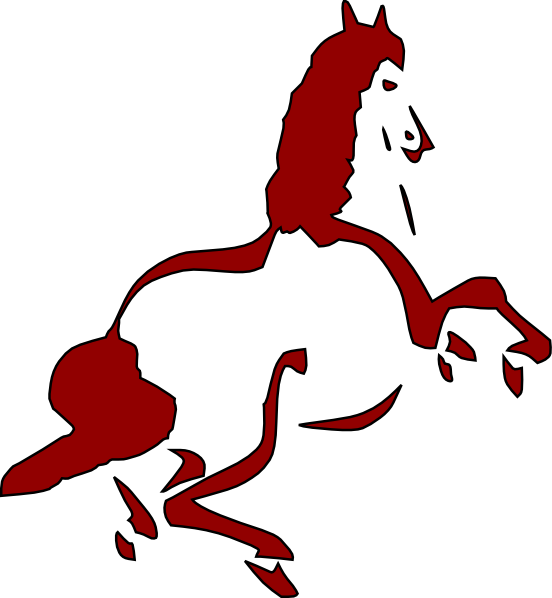 Running Horse clip art - vector clip art online, royalty free ...