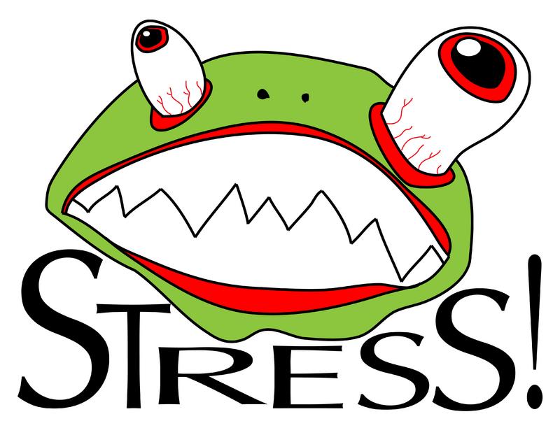Funny Stressful Clipart [