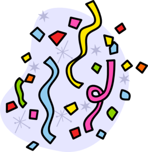 Confetti Clip Art - vector clip art online, royalty ...