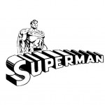 Superman Logo superman logo black and white – Logo Database